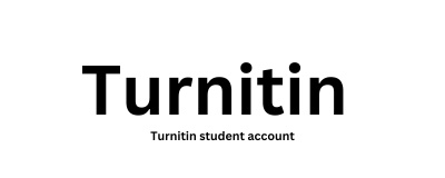 Turnitin student account